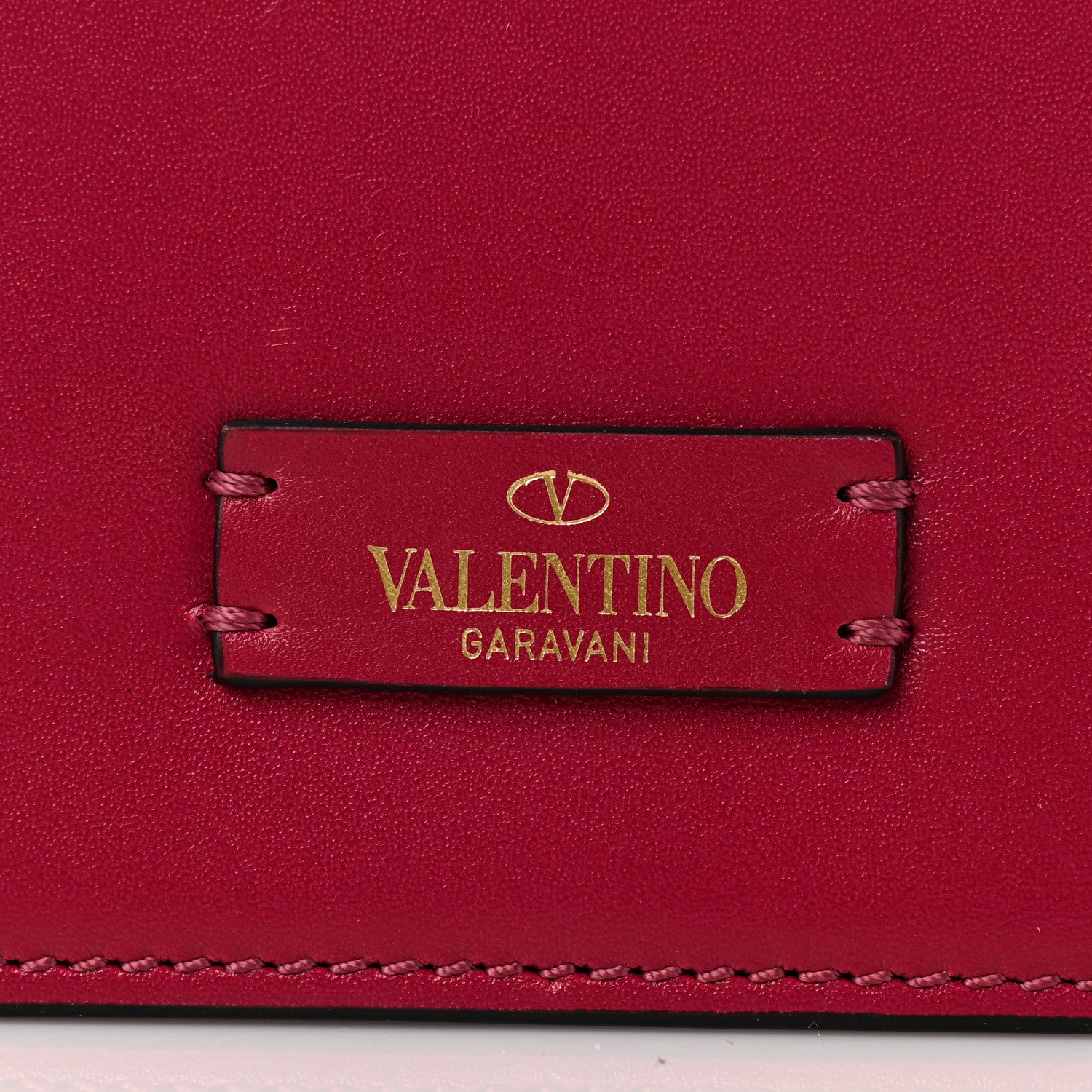 Valentino Garavani Smooth Calfskin Small VSling Shoulder Bag Fuchsia 6 of 8