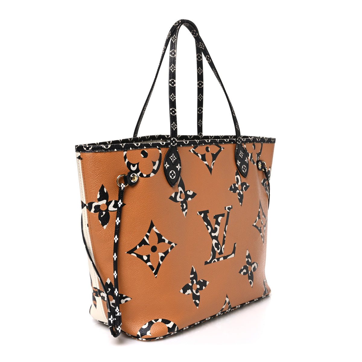 Monogram Giant Jungle Neverfull MM Ivory