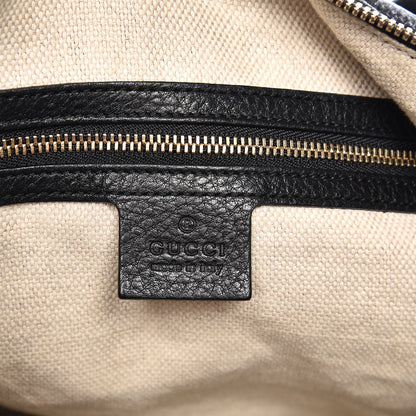 Gucci Pebbled Calfskin Large Soho Hobo Black 6 of 9