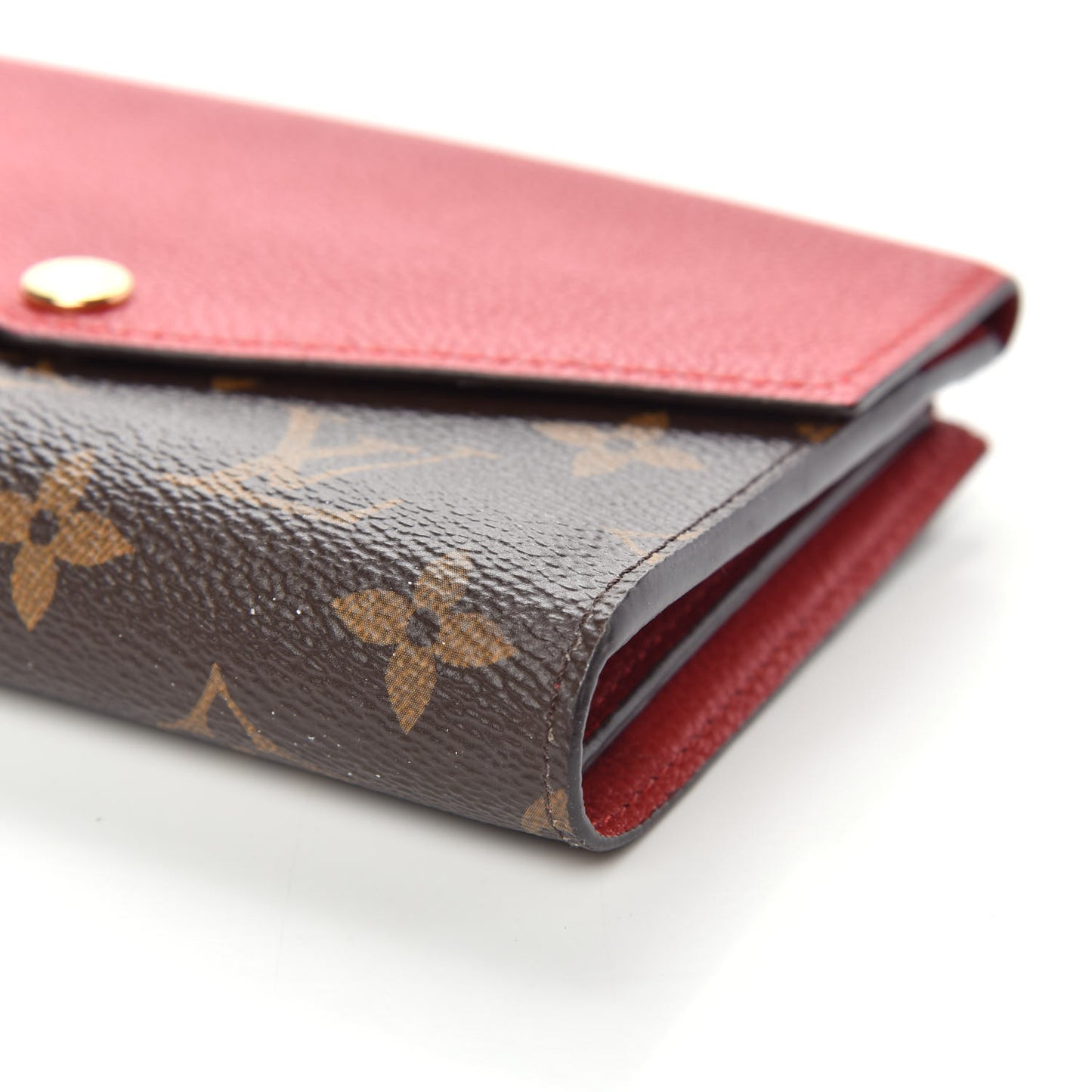 Monogram Pallas Compact Wallet Cherry