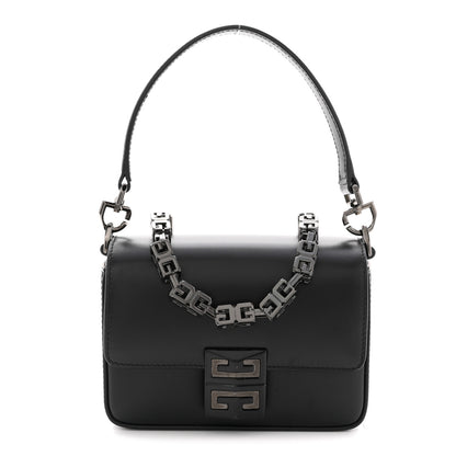 Givenchy Box Calfskin Small 4G Cube Chain Shoulder Bag So Black 1 of 12