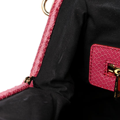 Marc Jacobs Python Embossed Stardust Stam Pink 12 of 16