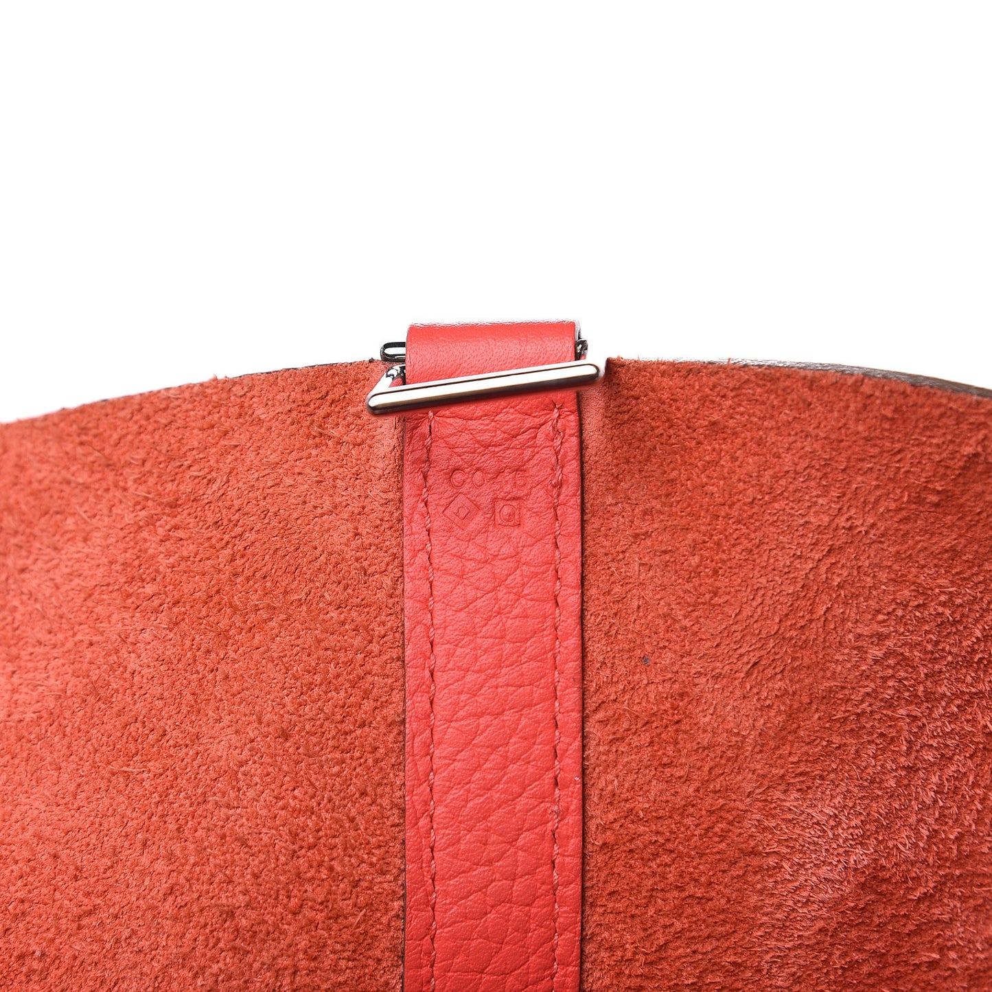 Taurillon Clemence Picotin Lock 26 GM Bougainvillea