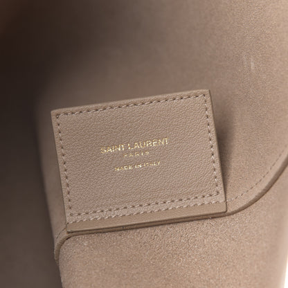 Saint Laurent Calfskin Large Shopping Tote Light Taupe 6 of 10