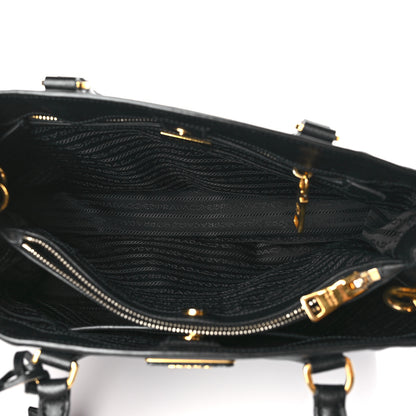 Prada Saffiano Lux Medium Tote Black 5 of 10