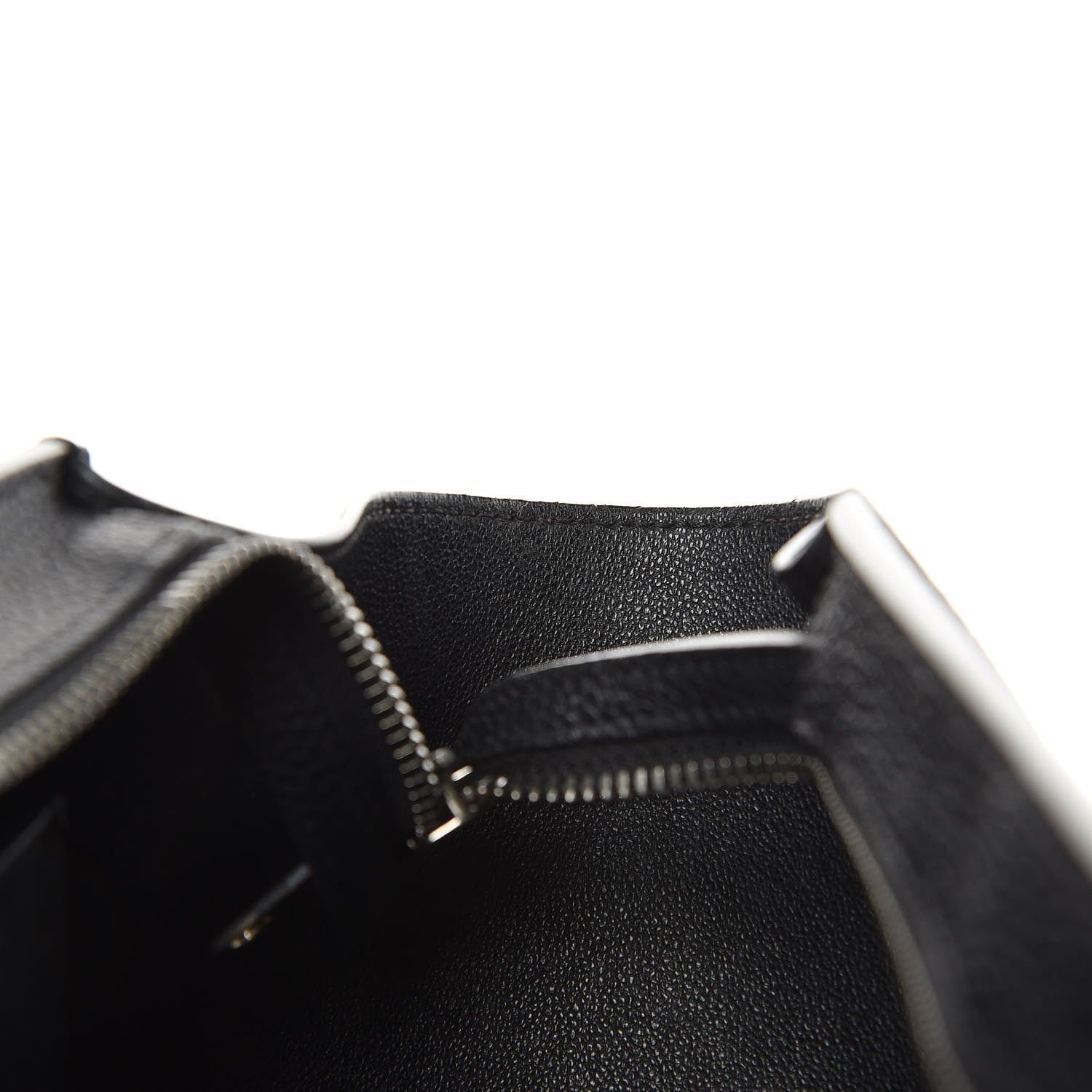 Celine Drummed Calfskin Suede Small Trapeze Black 10 of 13