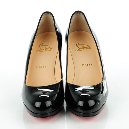 Christian Louboutin Patent New Simple 70 Pumps 39 Black 2 of 7