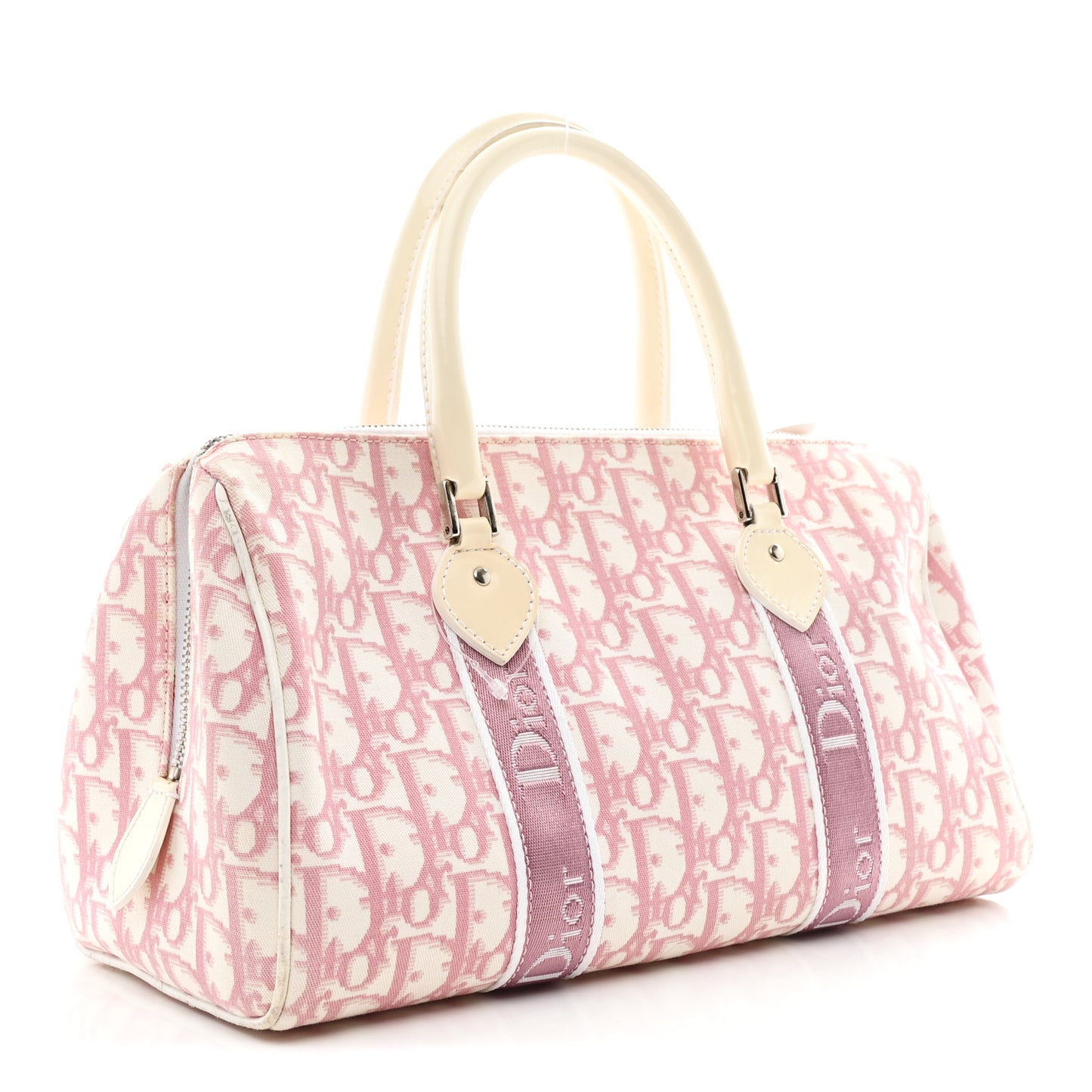 Monogram Girly Boston Pink