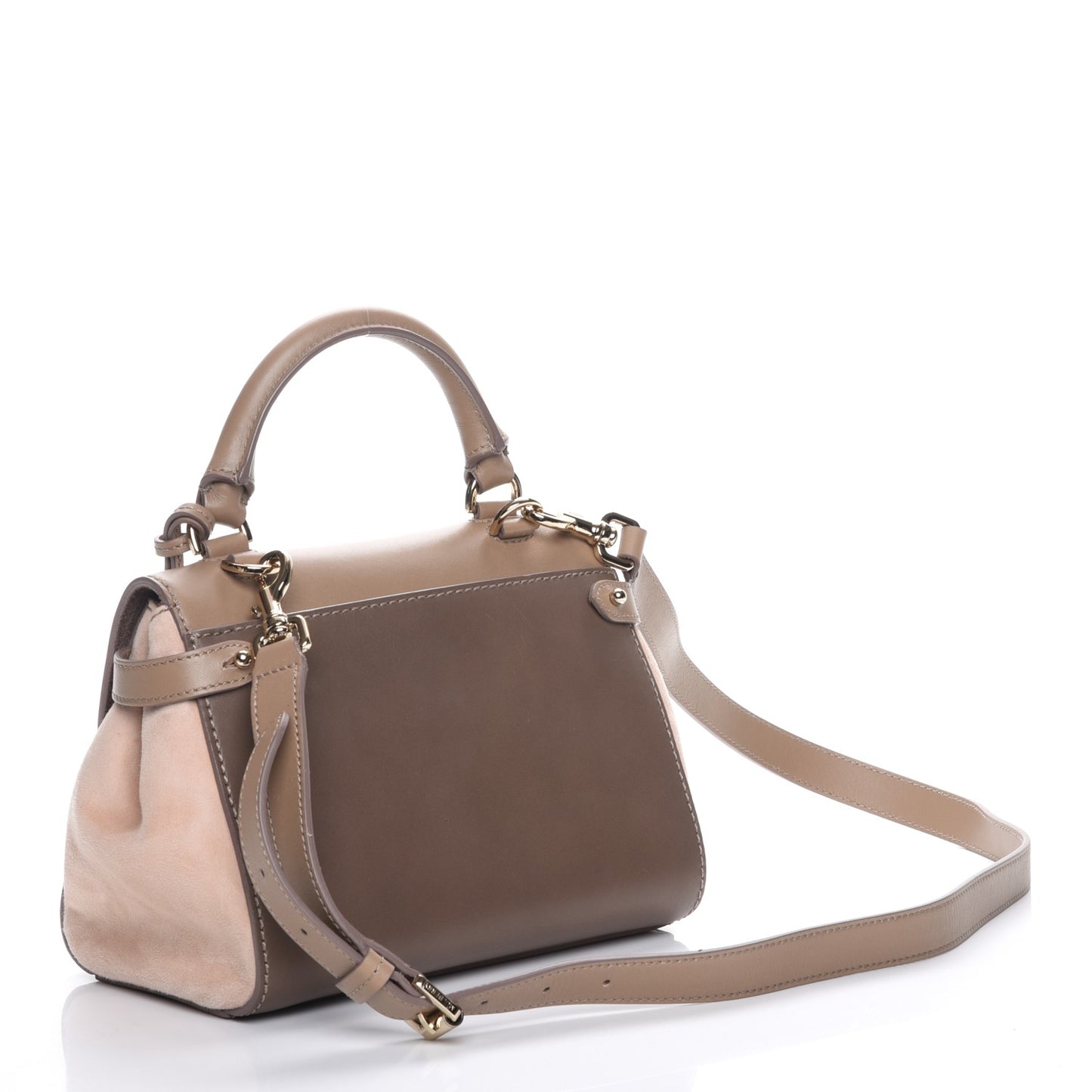 Polished Calfskin Suede Tri-Color Primrose