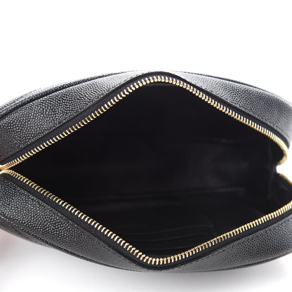 Saint Laurent Grain De Poudre Matelasse Monogram Mini Lou Camera Bag Black 5 of 11