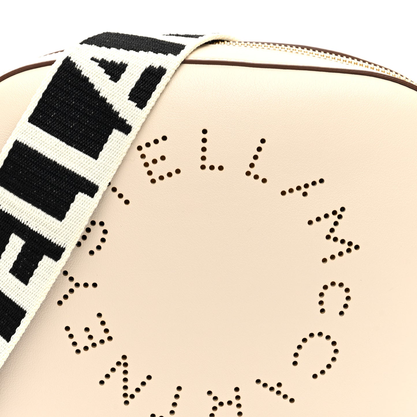 Alter Nappa Logo Small Camera Bag Pure White