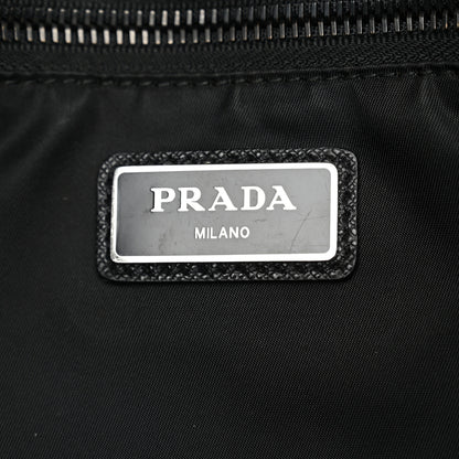 Prada X JAMES JEAN Tessuto Nylon Patch Shopping Tote Black 7 of 12