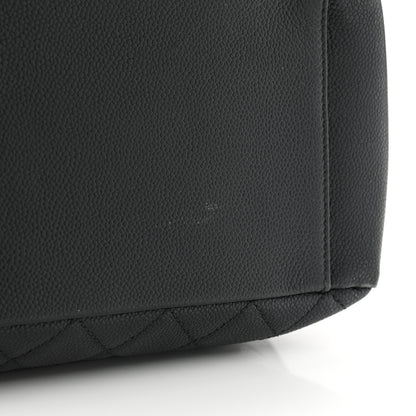 Chanel Caviar Quilted Grand Shopping Tote GST Black 8 of 12