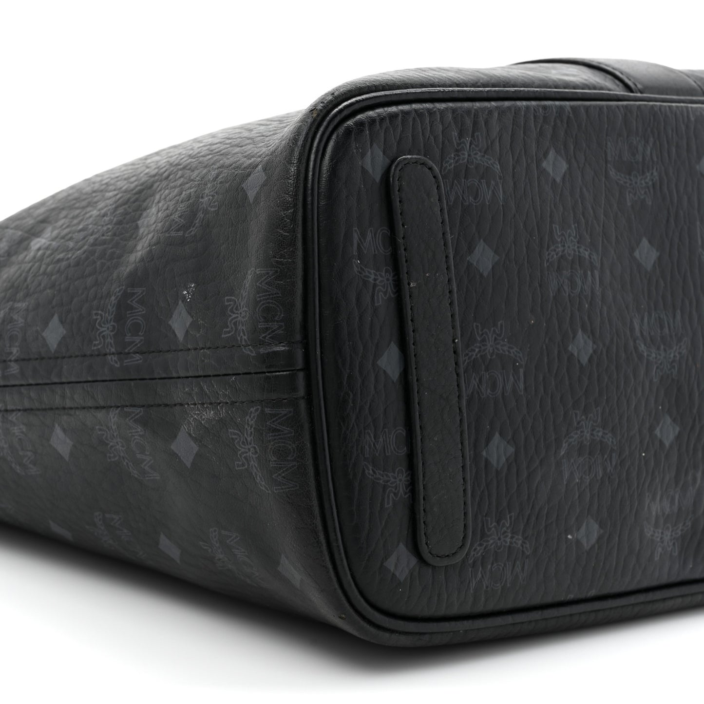 Visetos Medium Liz Reversible Shopper Tote Black