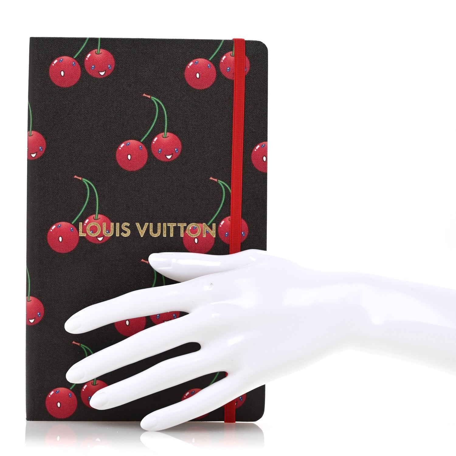 Louis Vuitton LV X TM Monogram Cerises Jane Notebook MM 2 of 9
