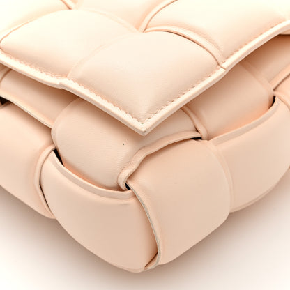 Bottega Veneta Nappa Maxi Intrecciato Padded Cassette Crossbody Bag Melon Washed 9 of 9