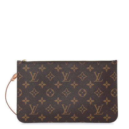 Louis Vuitton Monogram Neverfull MM GM Pochette 1 of 8