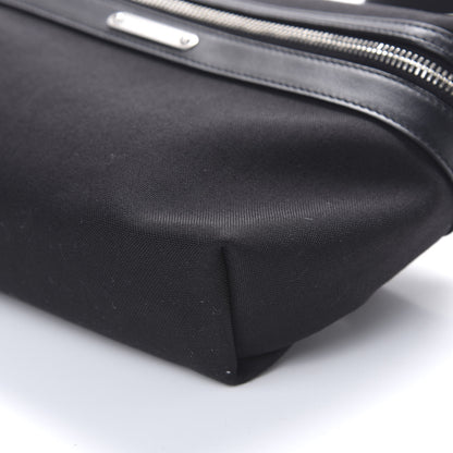 Saint Laurent Canvas Calfskin City Belt Bag Black 7 of 8