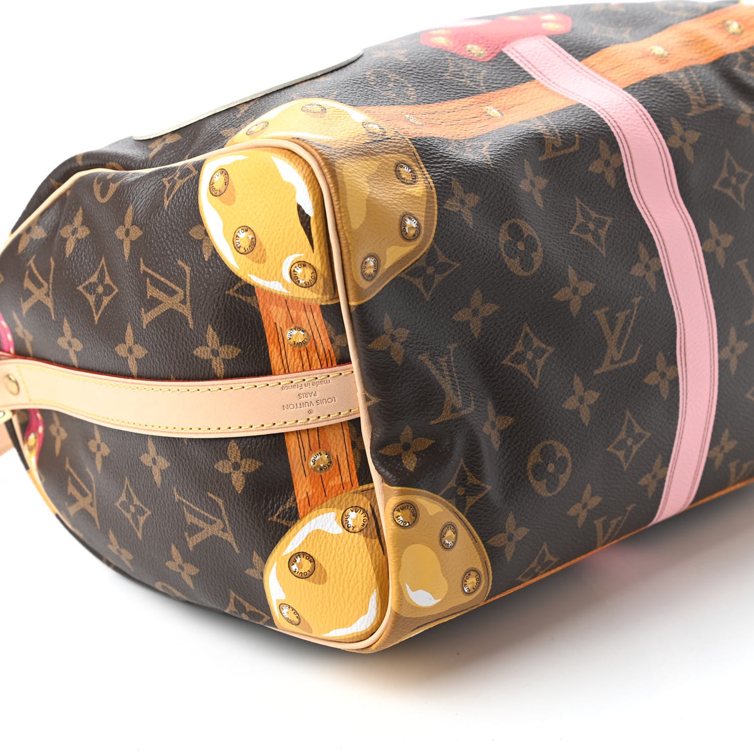 Louis Vuitton Monogram Summer Trunks Speedy Bandouliere 30 6 of 11