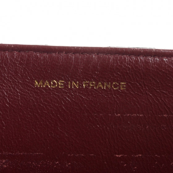 Lambskin Jumbo Flap Black