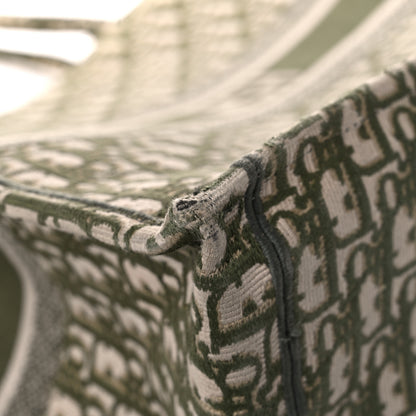 Christian Dior Oblique Large Book Tote Vert Multicolor 10 of 25