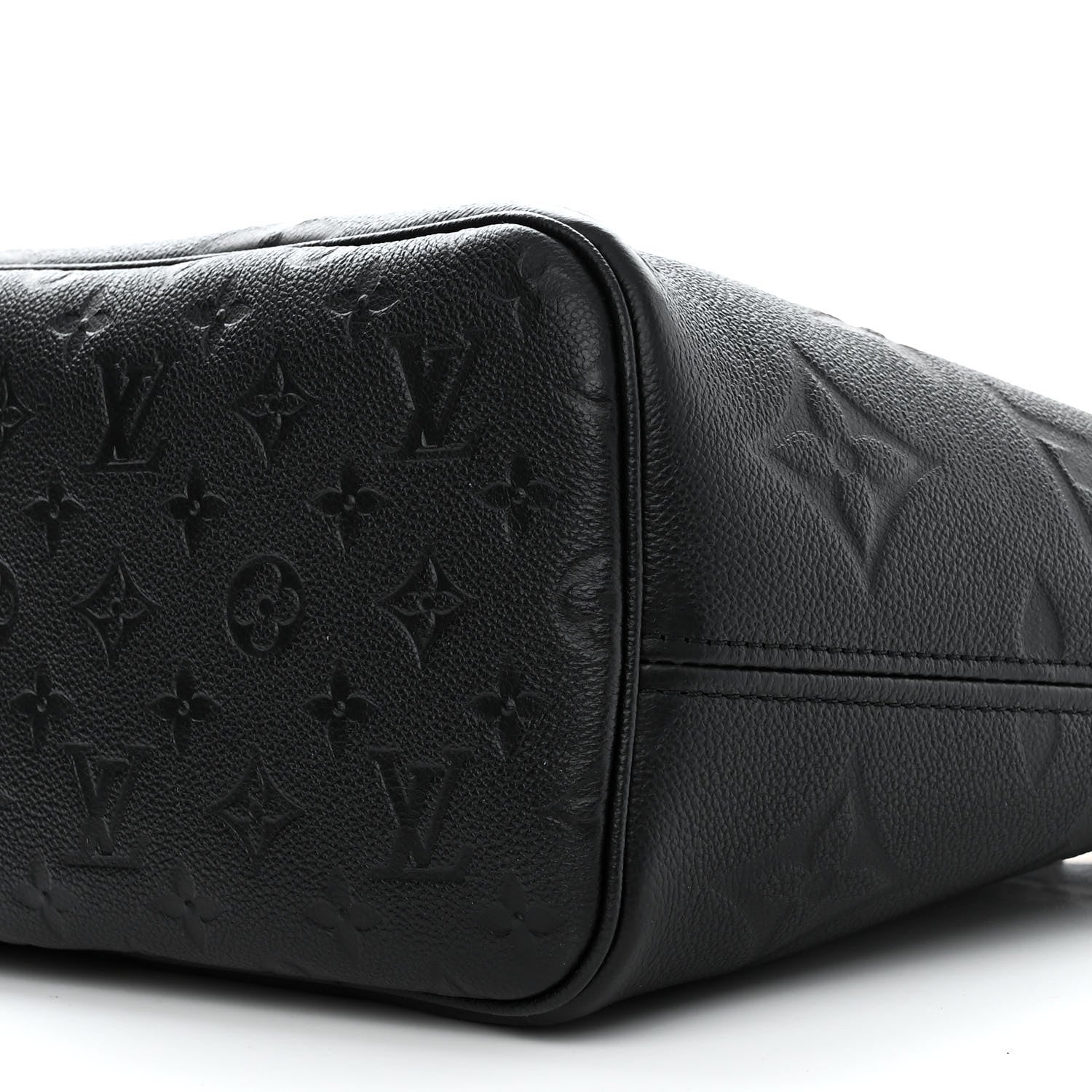 Louis Vuitton Empreinte Monogram Giant Neverfull MM Black 10 of 10
