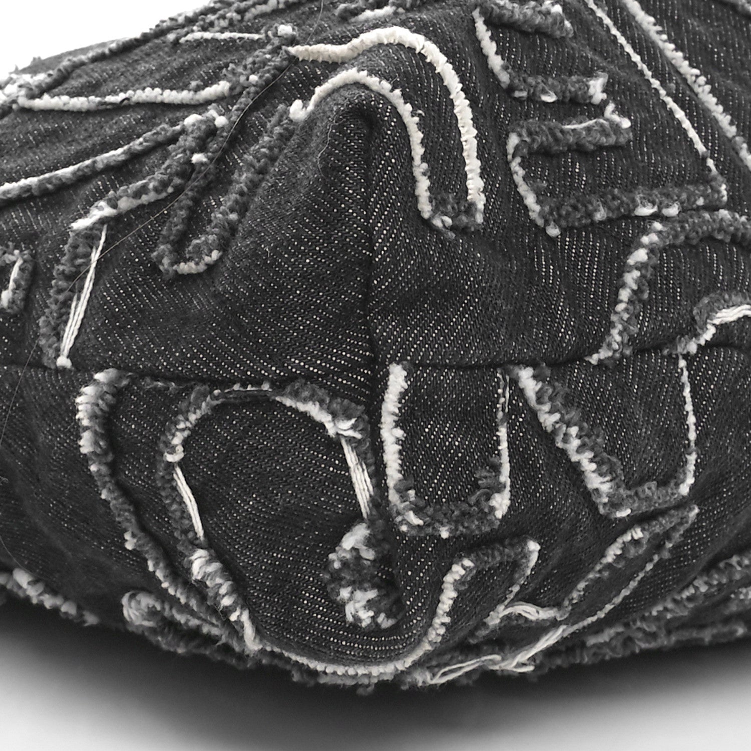 Chanel Denim Patchwork Quilted Chanel 22 Black 10 of 11