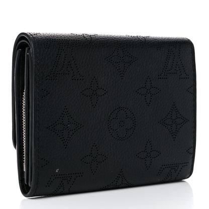 Louis Vuitton Mahina Iris Compact Wallet NM Black 3 of 10
