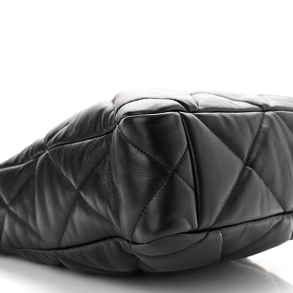Chanel Lambskin Quilted Chanel 19 Shopping Bag Black 9 of 11