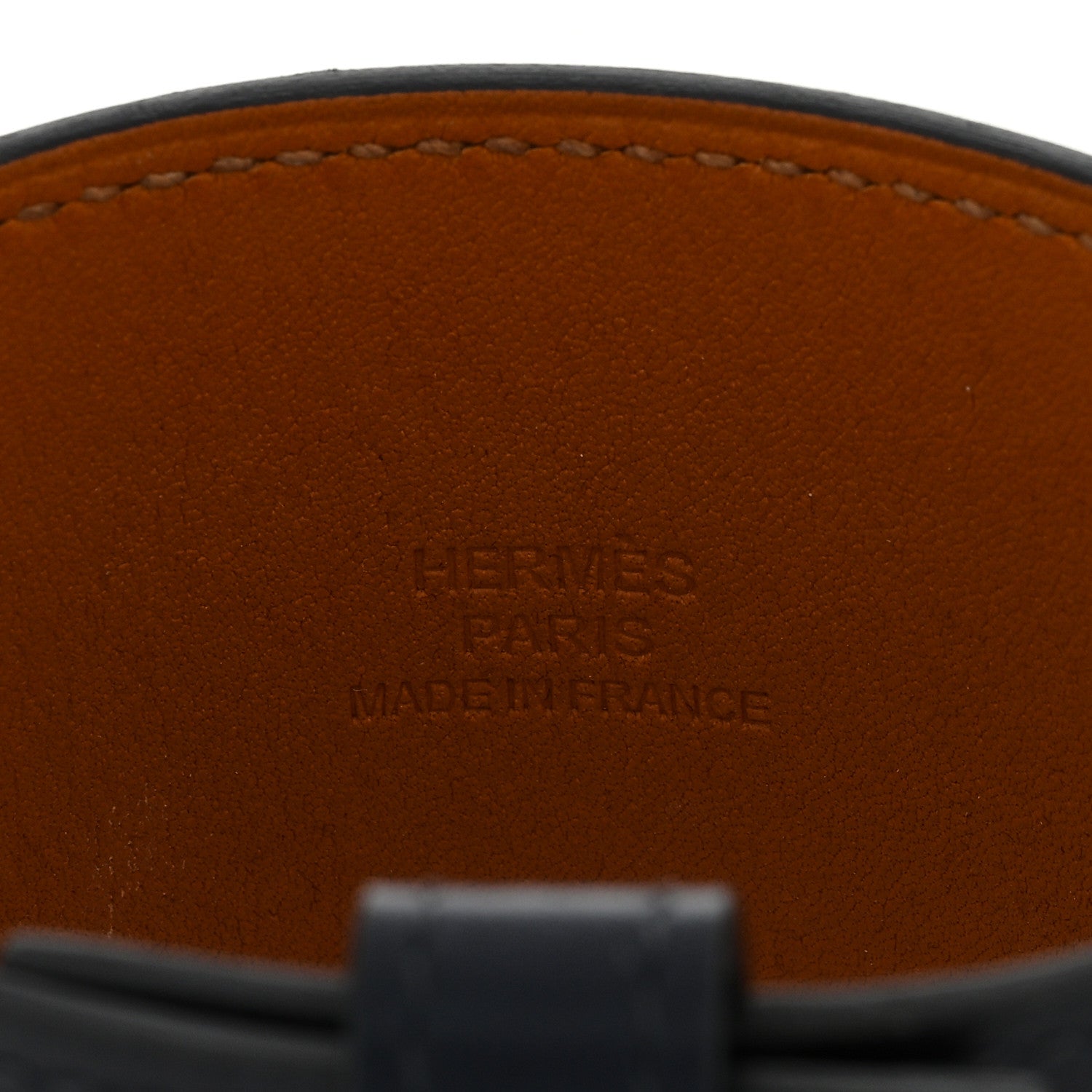 Hermes Box Kelly Twist Bracelet PM Black 4 of 5