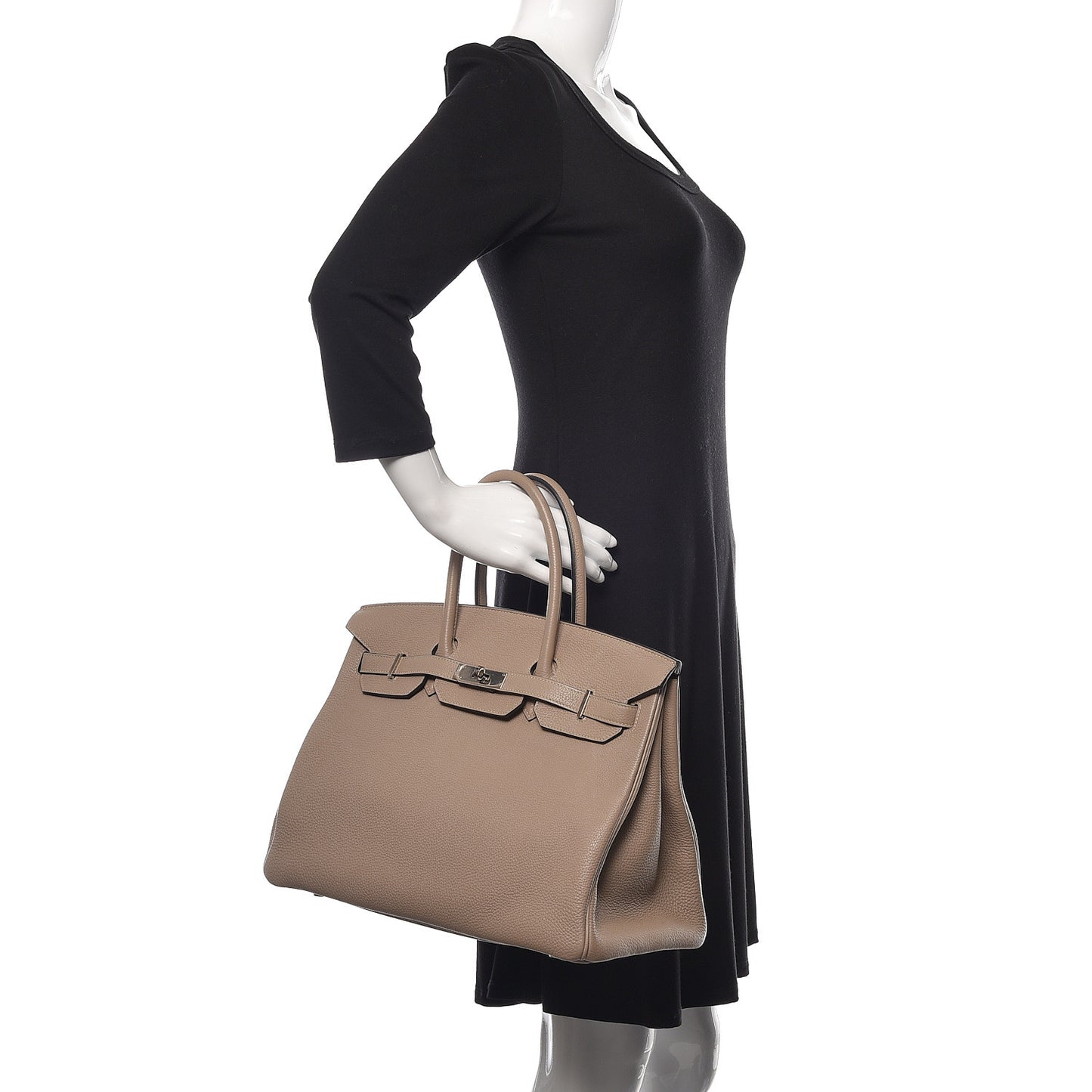Togo Birkin 35 Gris Tourterelle