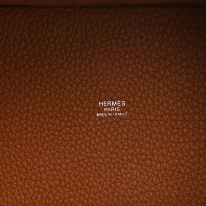 Hermes Taurillon Clemence Picotin Lock 18 PM Gold 6 of 11
