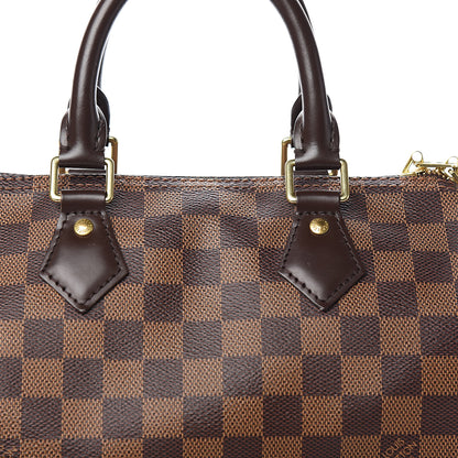 Louis Vuitton Damier Ebene Speedy Bandouliere 25 10 of 10