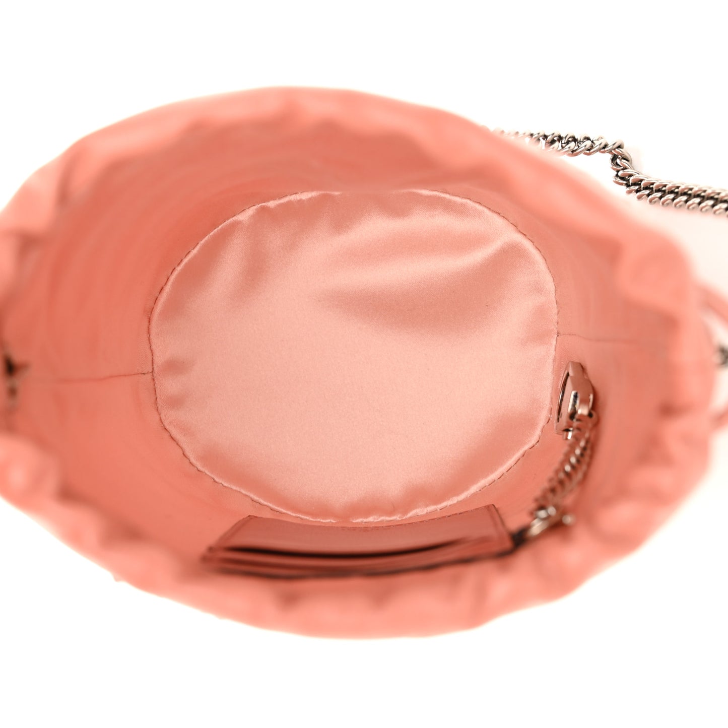 Sequin Mini GG Marmont 2.0 Bucket Bag Pink