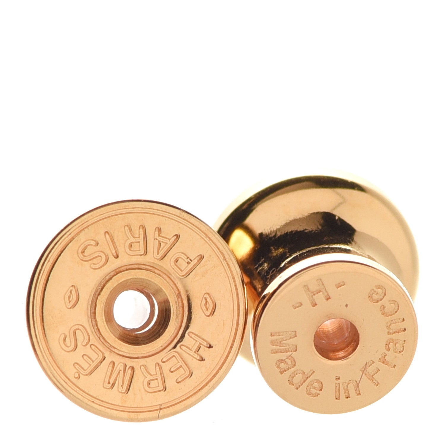 Hermes Swift O'Kelly Earrings Etoupe 5 of 7