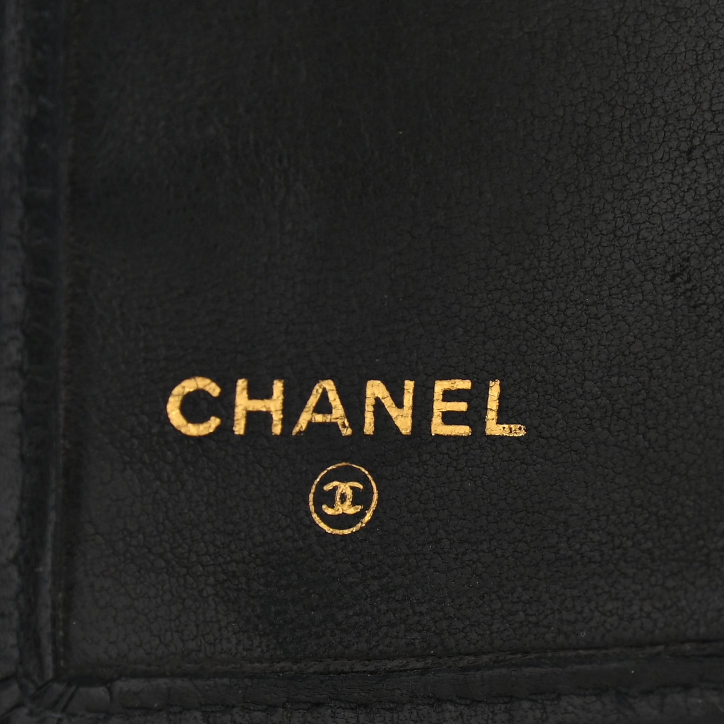 Lambskin Diamond Stitched French Wallet Black