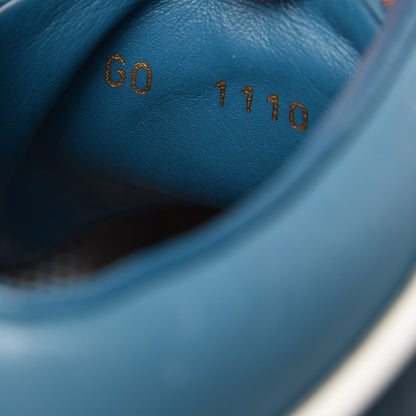 Louis Vuitton Calfskin Perforated Acapulco Sneakers 8 Blue 11 of 19