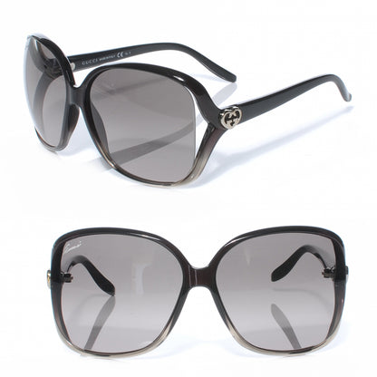 Gucci GG Heart Sunglasses 3500S Black 1 of 7