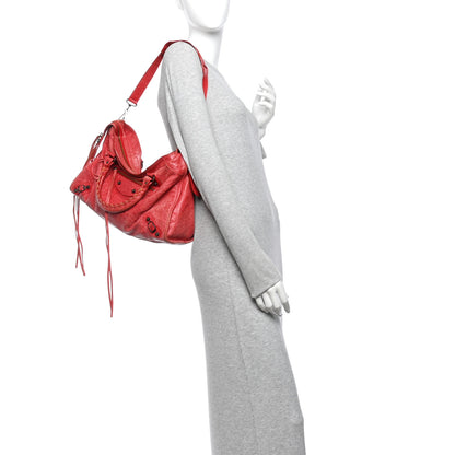 Balenciaga Agneau Classic Hardware City Rouge Cardinal 2 of 12