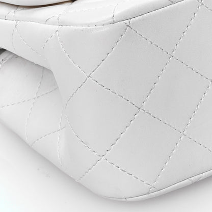 Chanel Lambskin Quilted Mini Pearl Crush Flap White 9 of 14