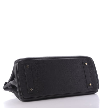 Hermes Togo JPG Shoulder Birkin II 42 Black 4 of 9