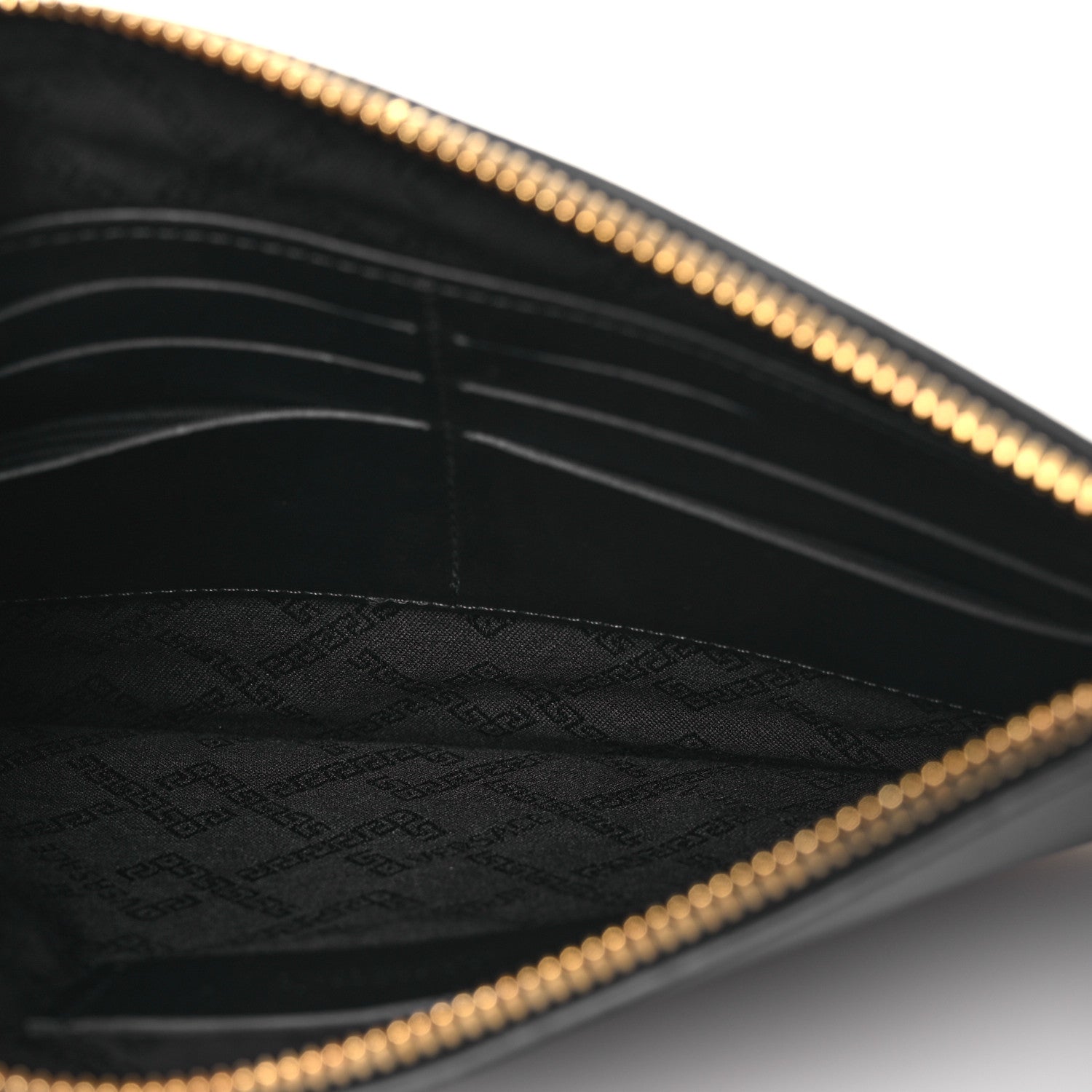 Versace Calfskin La Medusa Large Pouch Black 5 of 8