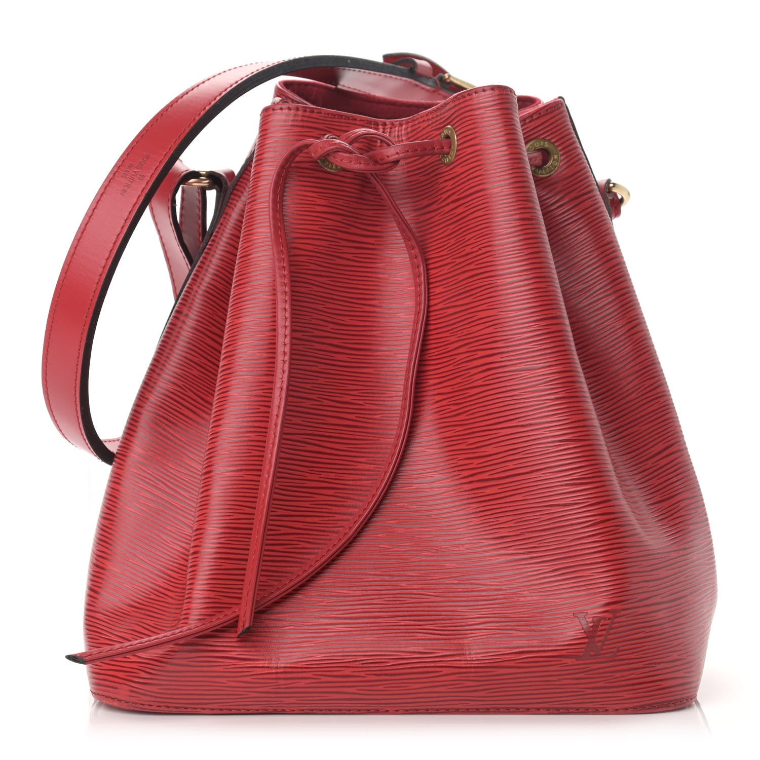 Louis Vuitton Epi Petit Noe Castillan Red 1 of 15