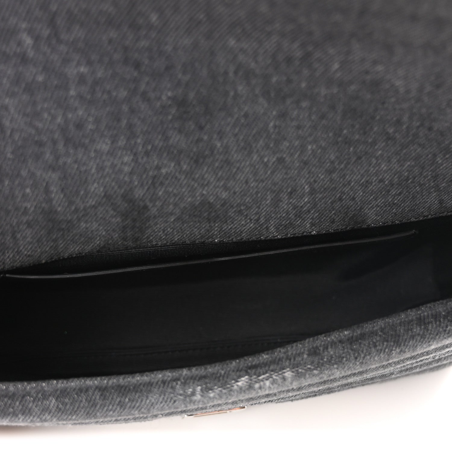 Givenchy Distressed Denim Quilted Small 4G Shoulder Bag Black 5 of 9