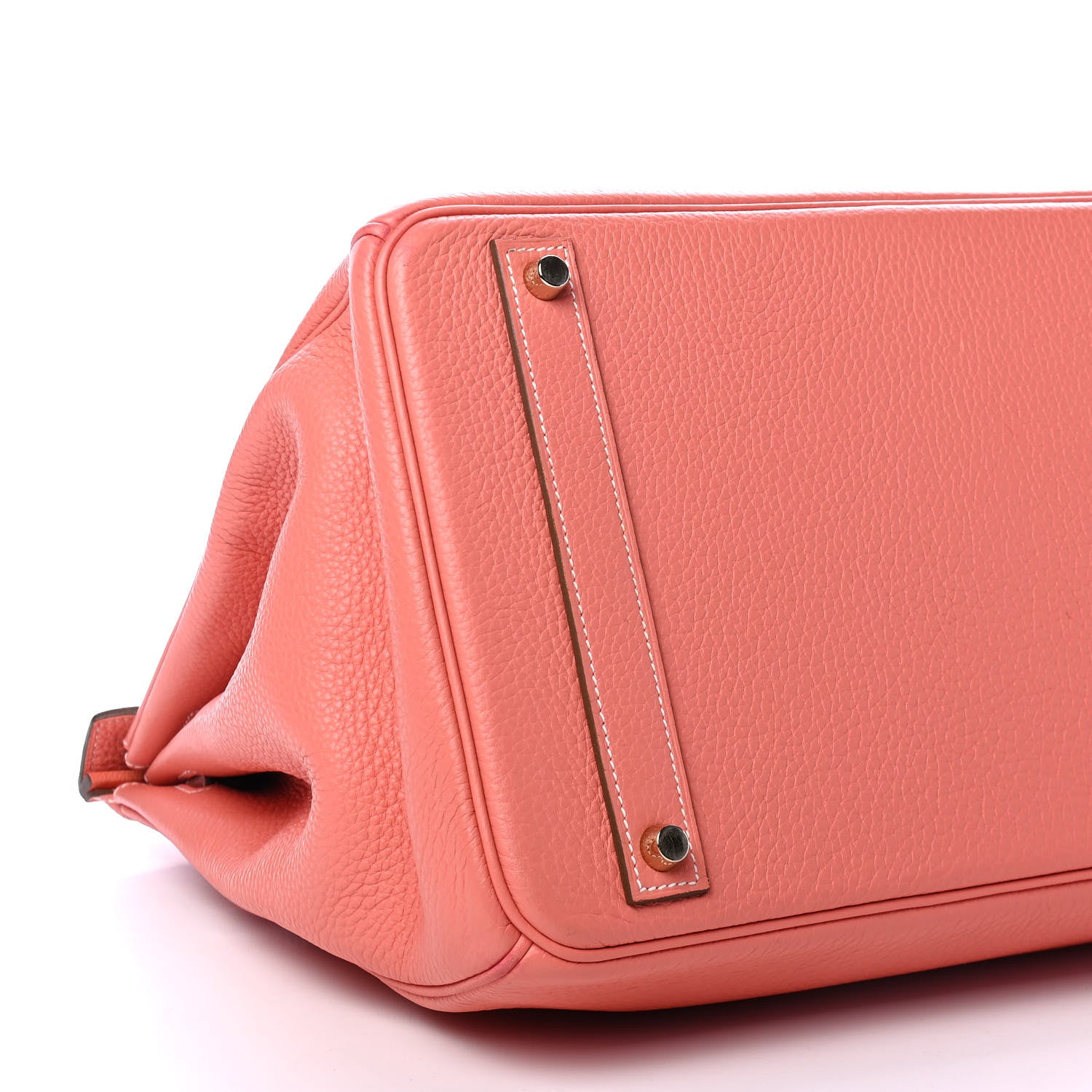 Hermes Taurillon Clemence Birkin 40 Crevette 7 of 8