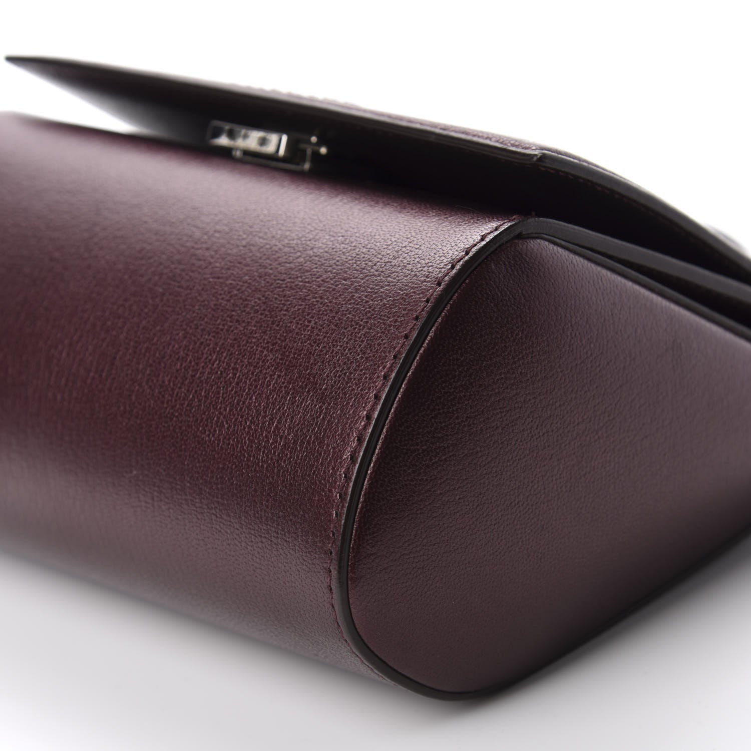 Givenchy Textured Calfskin Mini Pandora Box Chain Crossbody Bag Oxblood 7 of 10