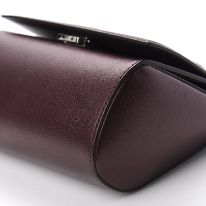 Givenchy Textured Calfskin Mini Pandora Box Chain Crossbody Bag Oxblood 7 of 10