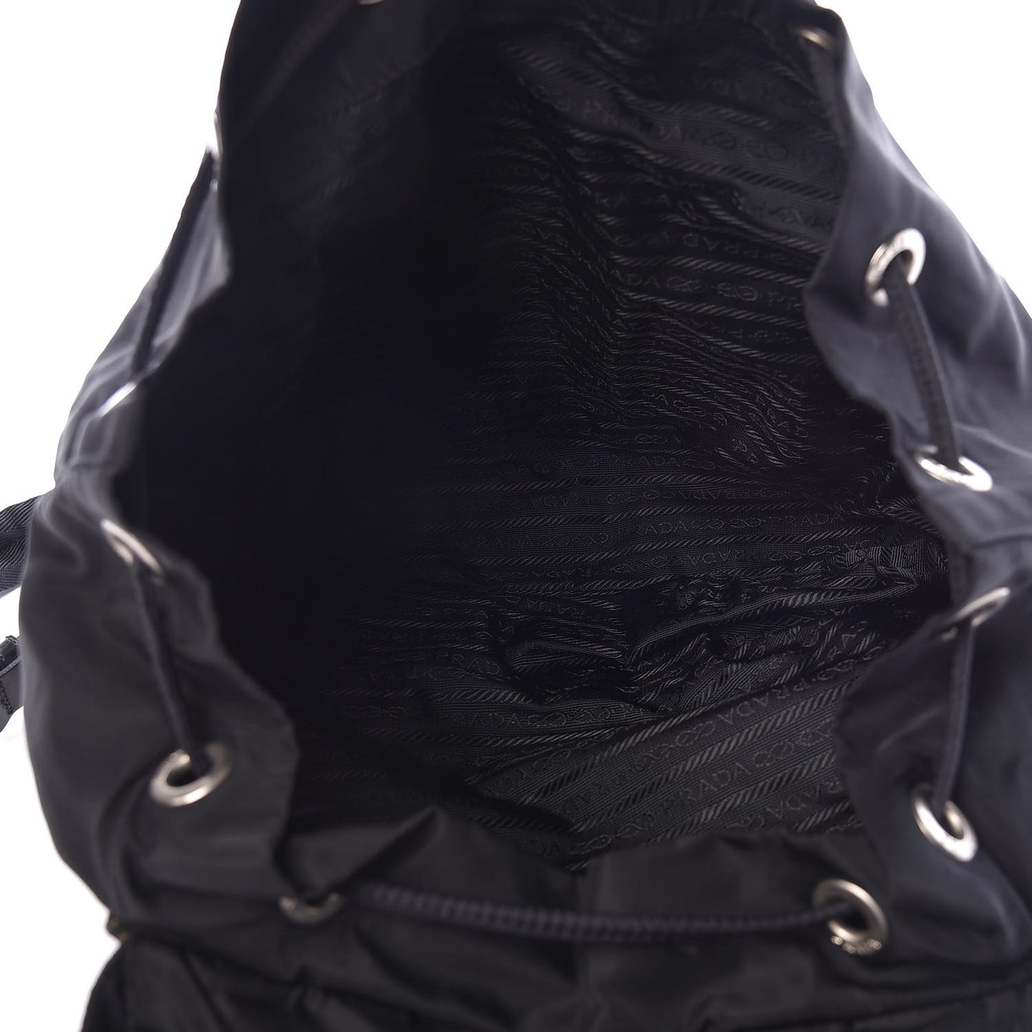 Nylon Vela Medium Backpack Black