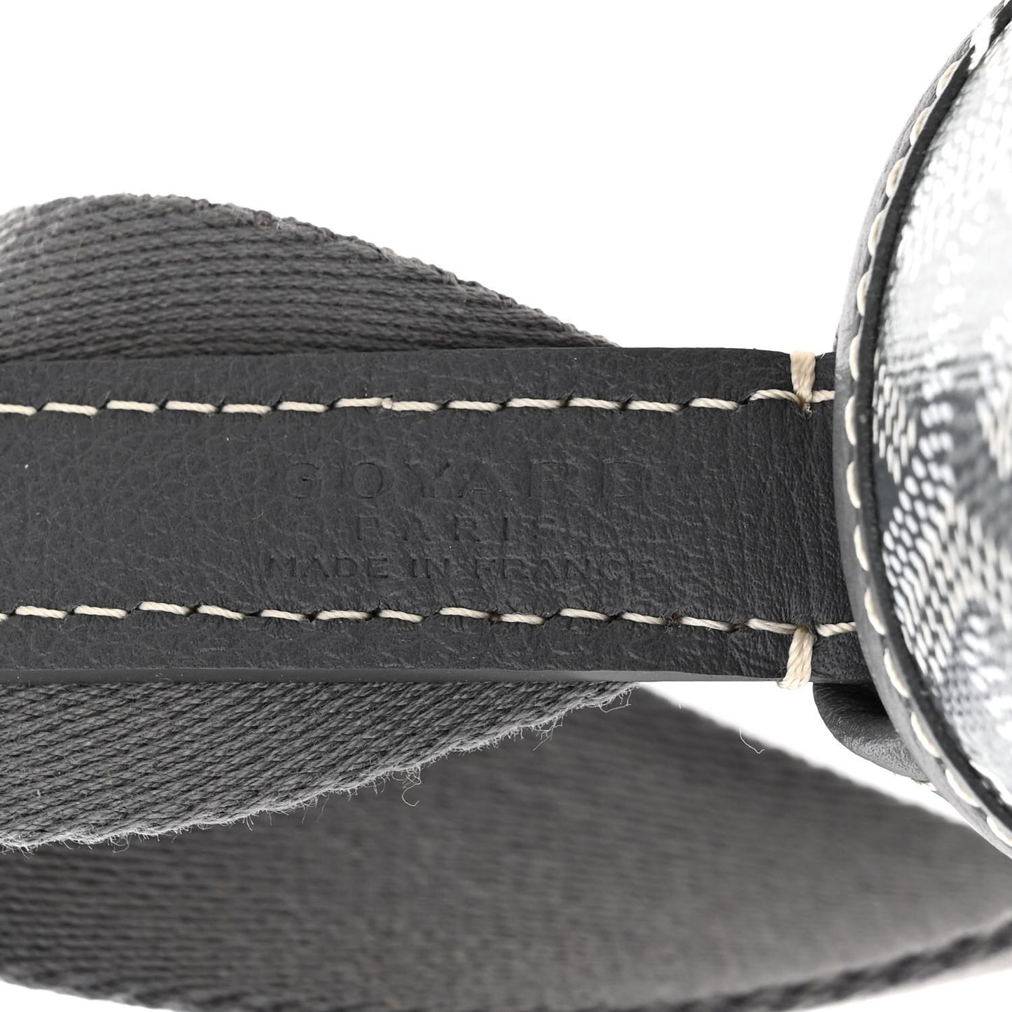 Goyardine Capetien Messenger Bag Grey