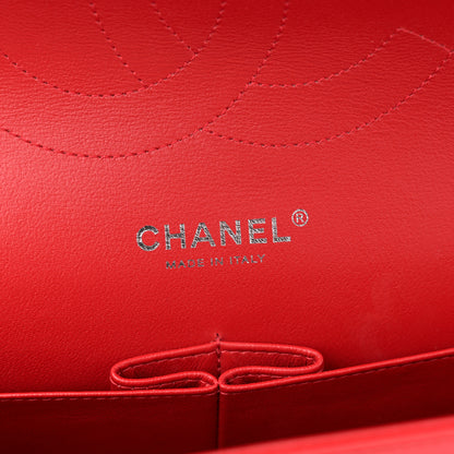 Chanel Lambskin Quilted Jumbo Double Flap Red 5 of 16